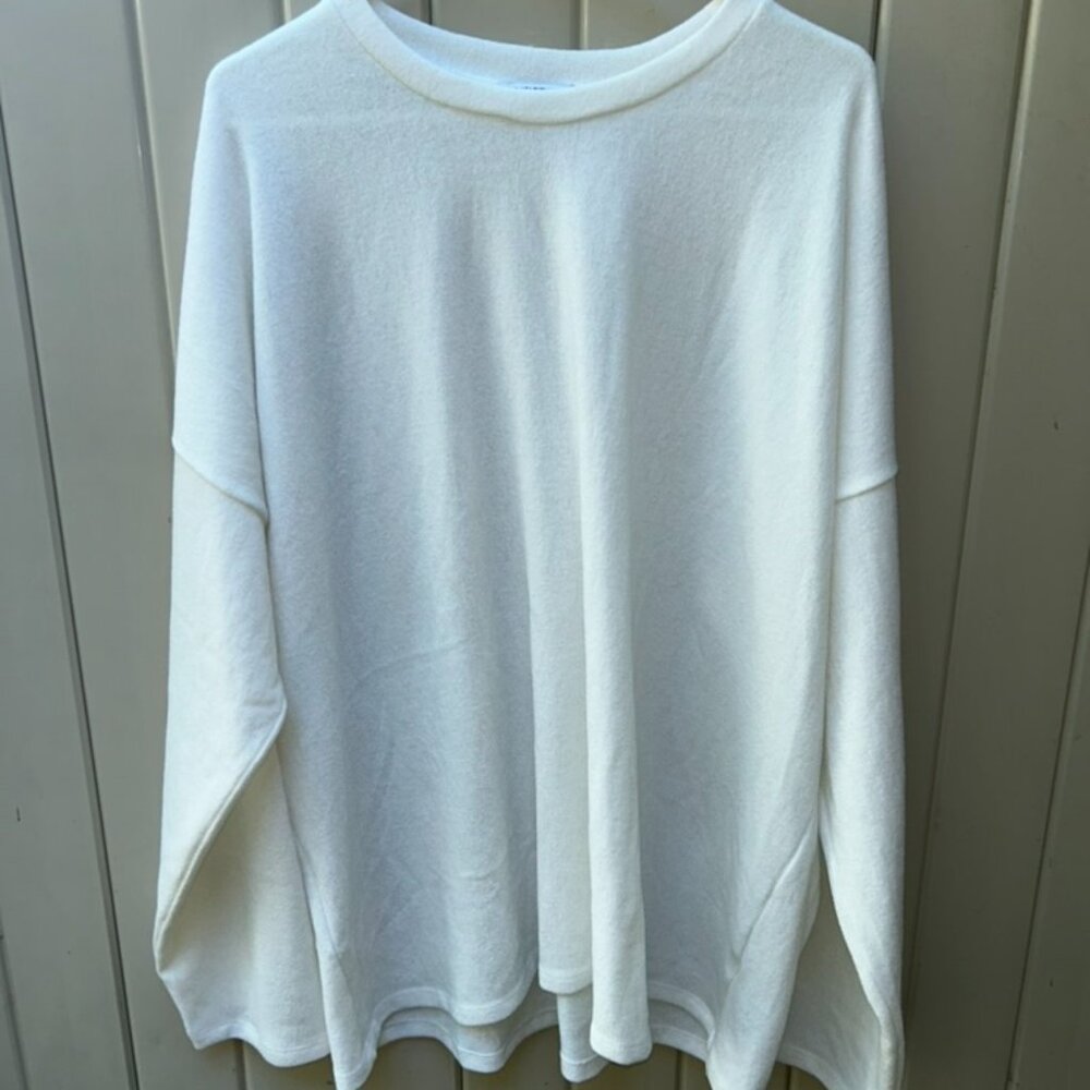 Fashion Nova Mens White Sweater Size XL